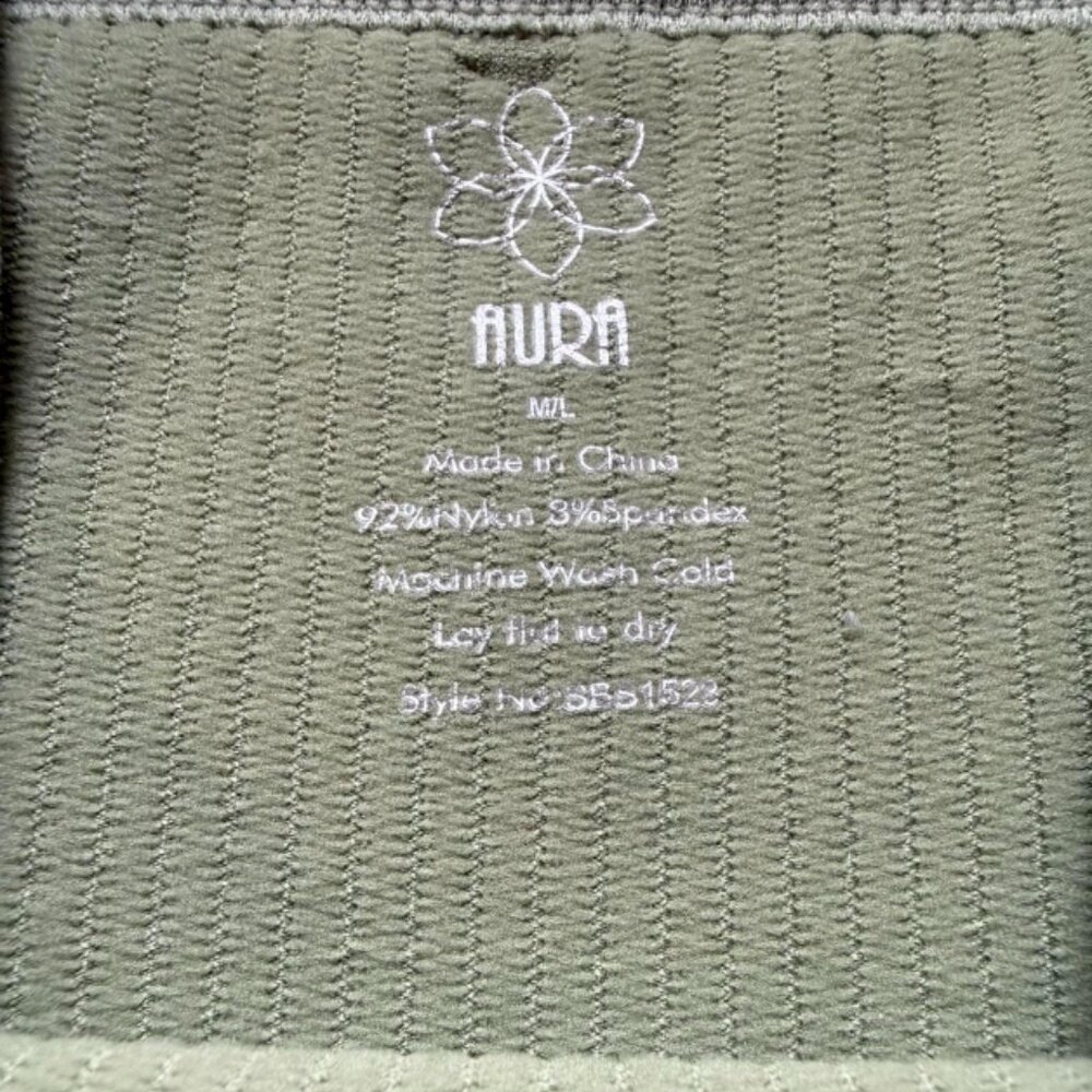 Aura Women's Green Bodysuit - Picture 3 of 5